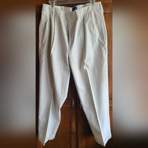 Mens Polo Ralph Lauren cuffed chino pants 36 x 30